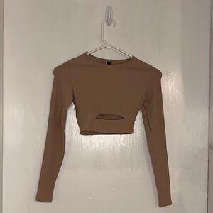 ASOS Tan Crop Top